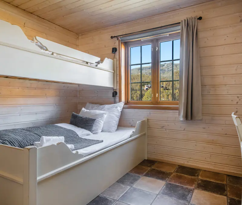 Soverom i leilighetene på Filefjellstuene