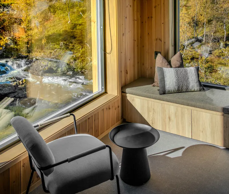 Hotellrom med utsikt på Filefjellstuene