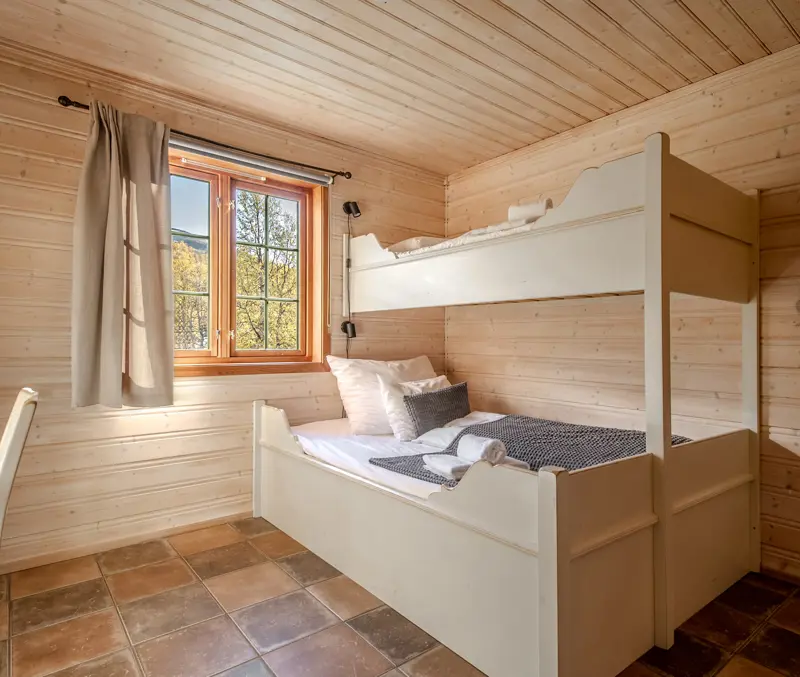 Soverom i leilighetene på Filefjellstuene