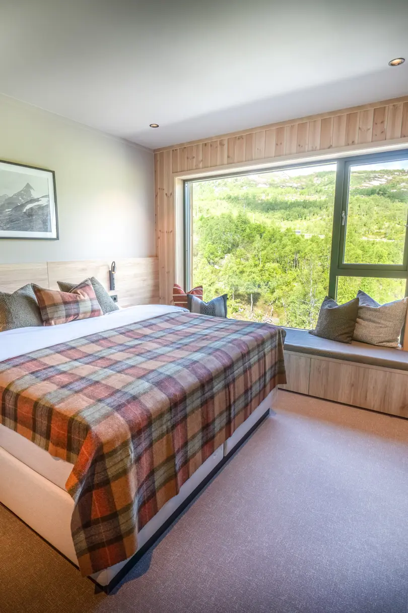 Double room at the hotel at Filefjellstuene