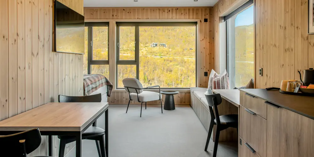 Hotel room with a view at Filefjellstuene