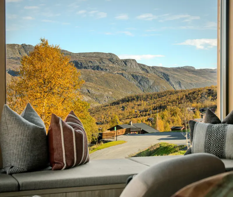 Hotellrom med utsikt på Filefjellstuene