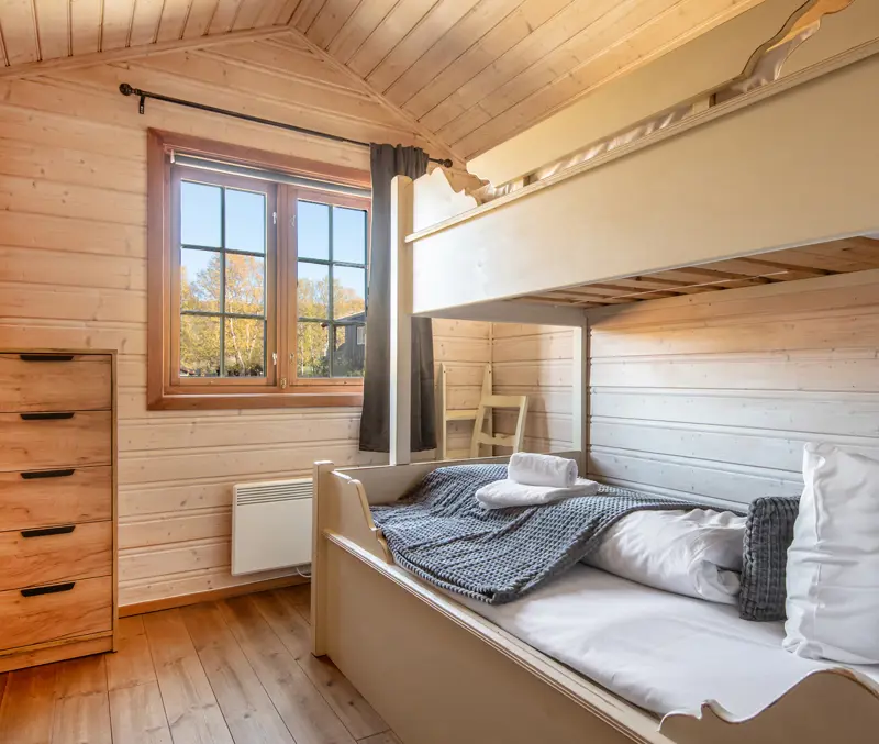 Soverom i leilighetene på Filefjellstuene