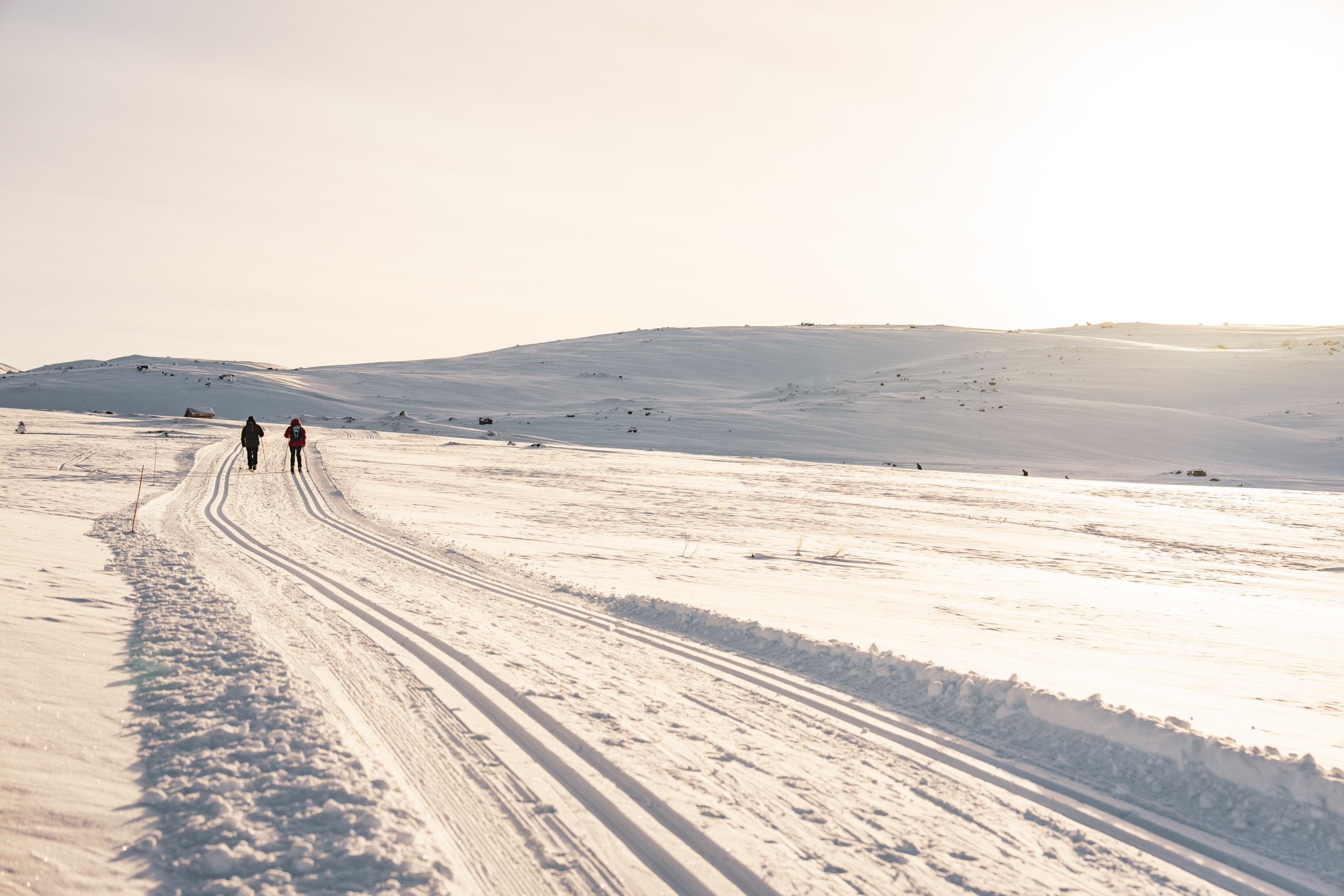Cross-country skiing trails at Tyin Filefjell